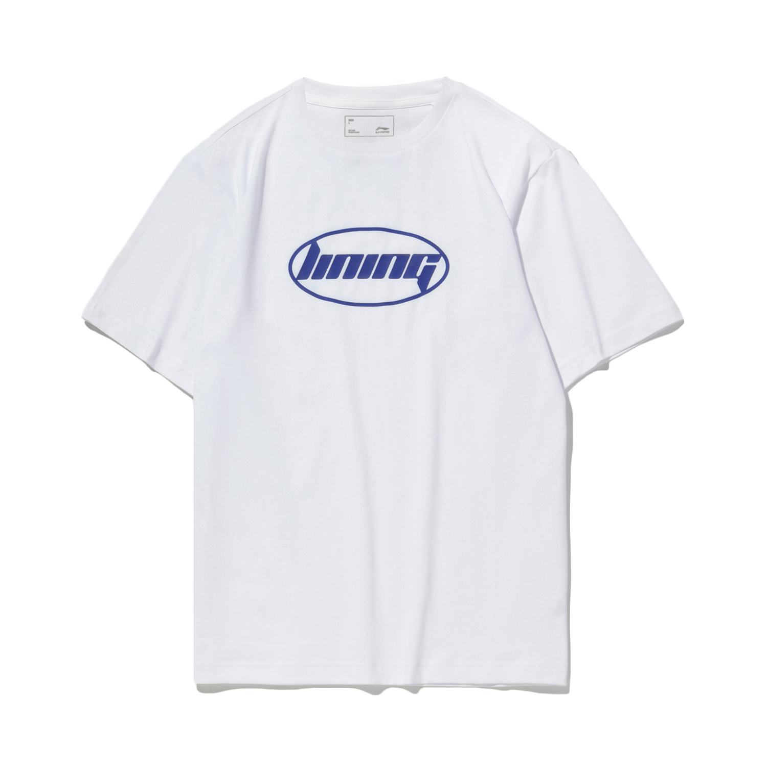 李宁短袖女2022新款夏季休闲半袖情侣纯棉t恤男士大码体恤运动服