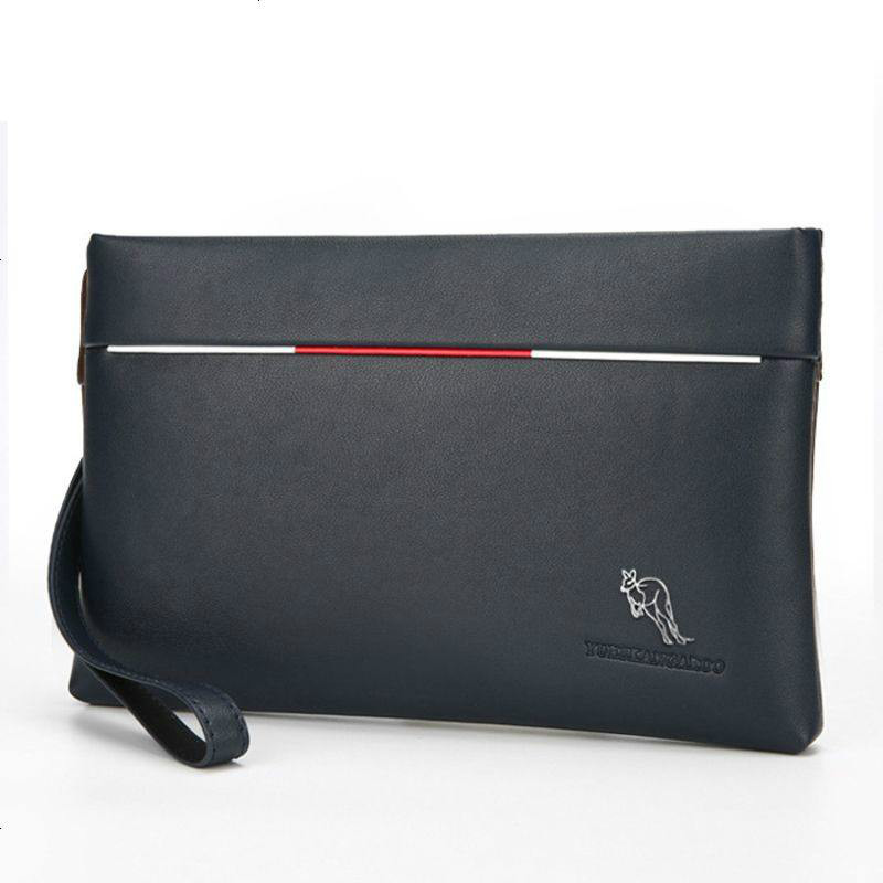 袋鼠男包手包男士夹包手拿包信封包