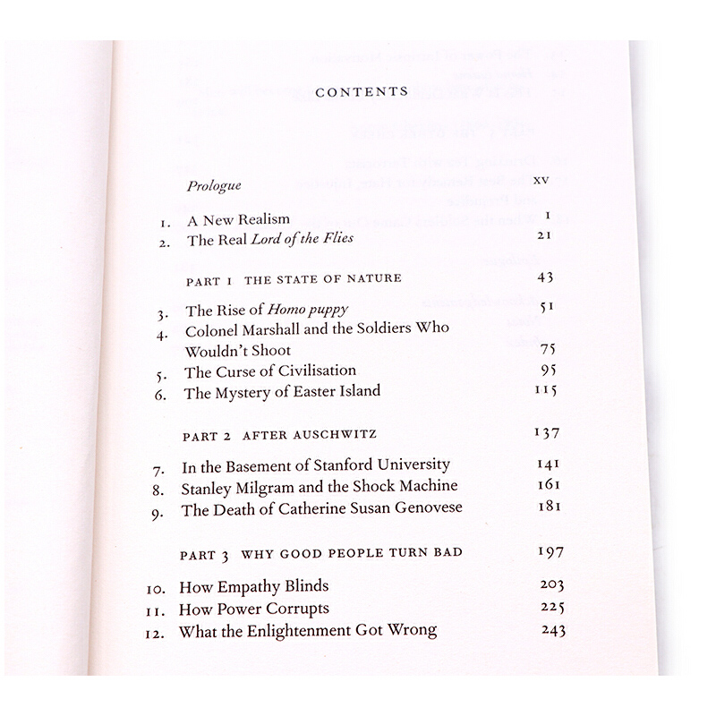 [正版]人类充满希望的历史 人慈 英文原版 Humankind A Hopeful History 布雷格曼 直击人性高清大图