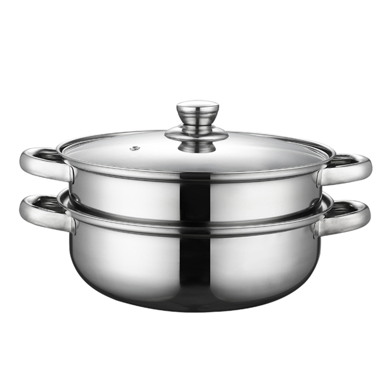 欧铂斯顿家用奥氏体不锈钢欧易双层汤蒸锅opst8005视频