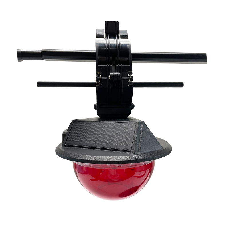 晫安联 ZX3002 DC3.7V 2W IP66 0.5Hz LED 太阳能防外破警示灯 ( 计价单位:盏 )红色高清大图
