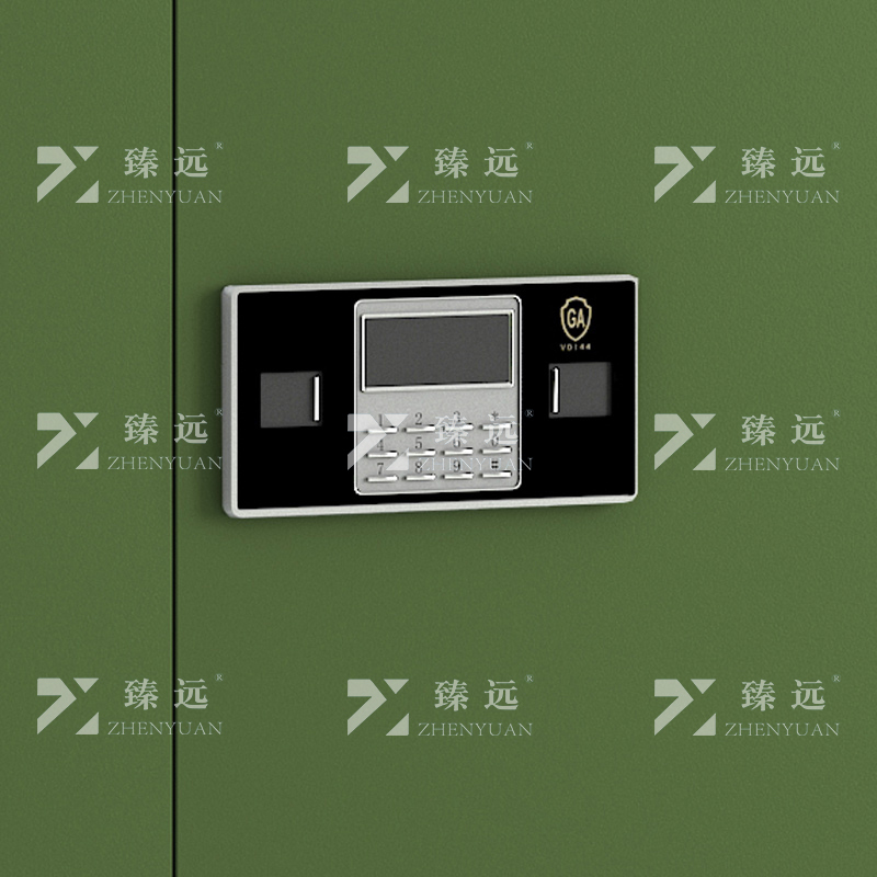 臻远 ZYJJ-80084 保密柜 绿色分双节电子锁 长900*宽420*高1900mm 单位:1台