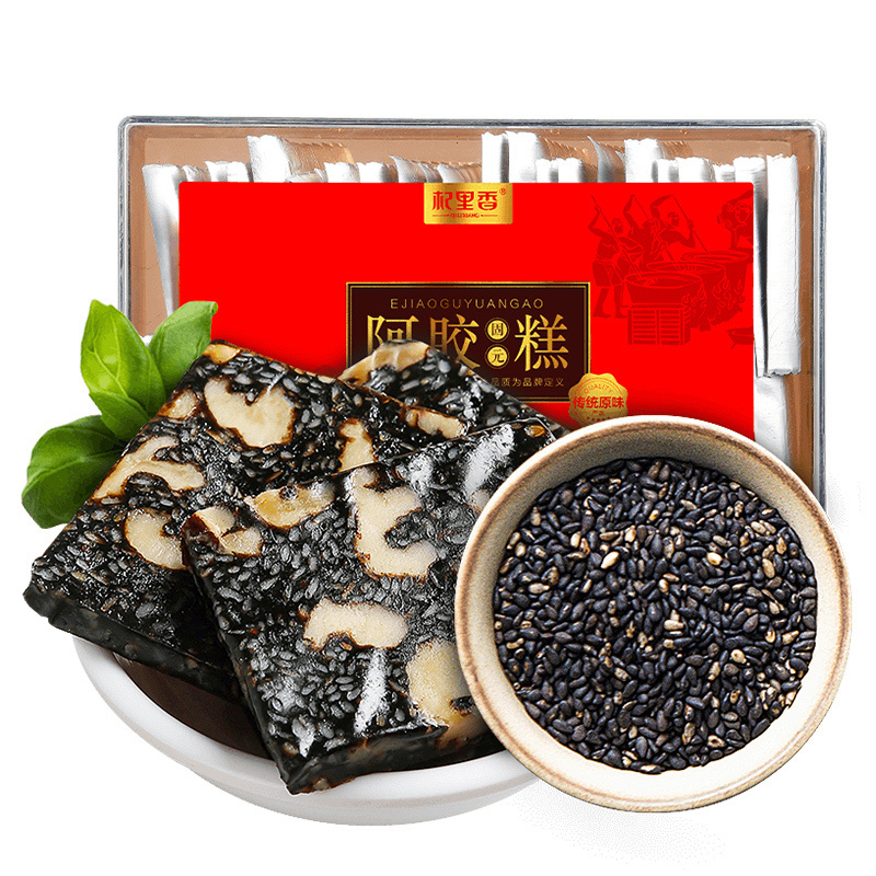 杞里香(QiLiXiang) 原味阿胶糕500g ejiao 阿胶膏即食 传统滋补营养品
