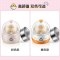 小熊(Bear)煮蛋器 ZDQ-2201 一次可蒸5个蛋 食品级不锈钢内胆蒸碗 PTC加热 橙黄蒸蛋器