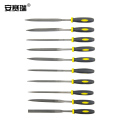 安赛瑞 什锦组锉10件套 金属木工打磨工具锉刀套装小挫刀小钢锉 5×180mm 420090