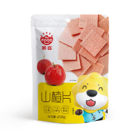 狮客[苏宁自主品牌] 208g山楂片山楂干山楂零食小吃果脯蜜饯休闲食品袋