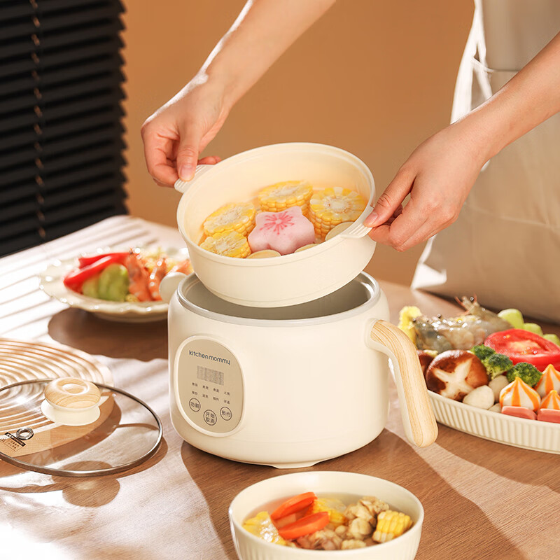 厨创妈咪(kitchen mommy)家用精致电煮锅电炖锅煲汤煮粥神器 KT-ZG-20DN高清大图