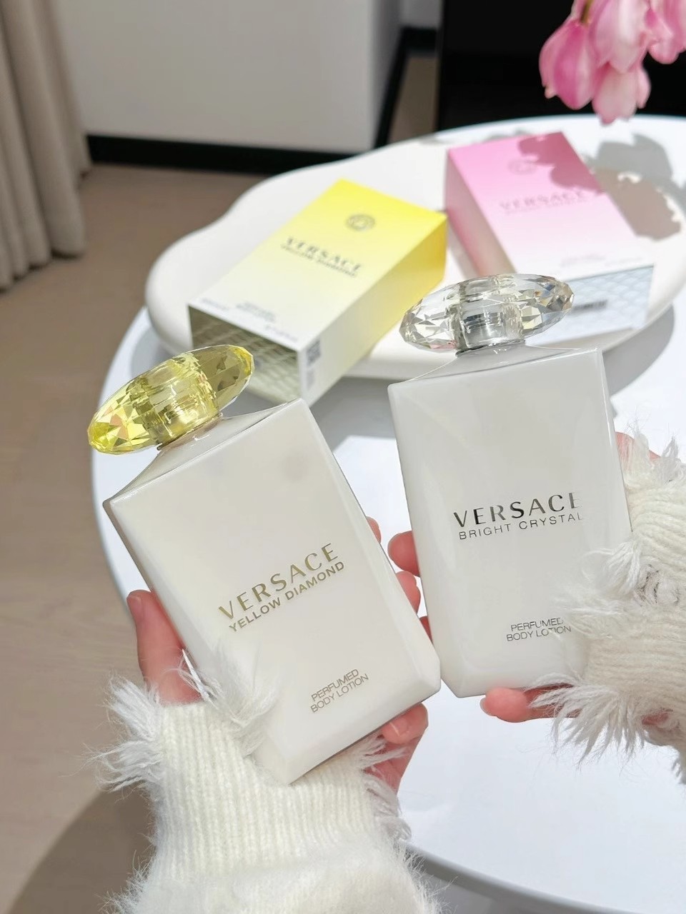 Versace范思哲身体乳润肤乳沐浴露200ml高清大图