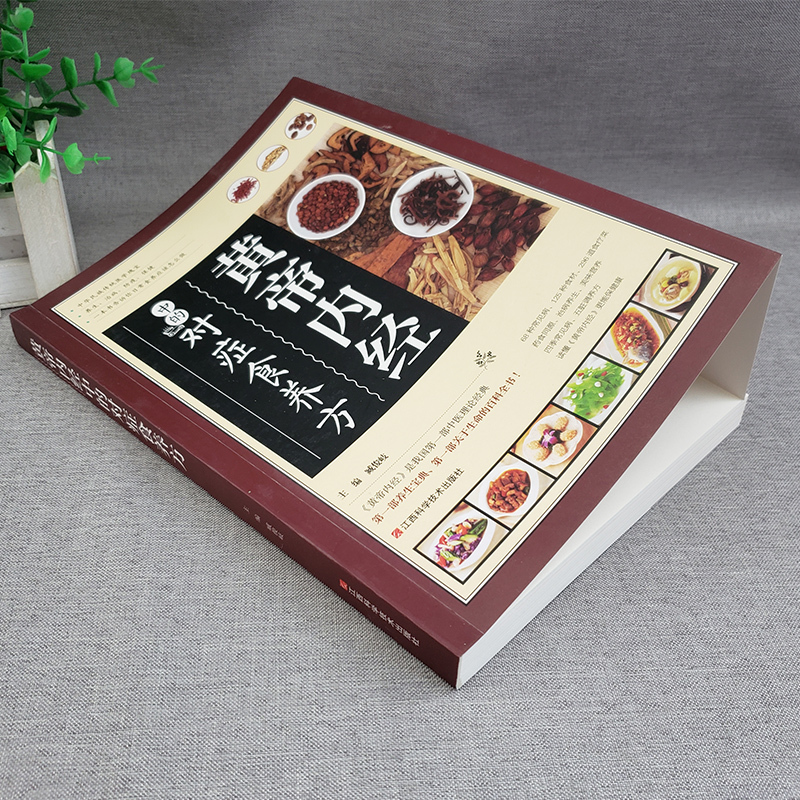 [醉染正版]黄帝内经对症食养方 对症食疗治百病 汤膳药膳粥膳煲汤菜谱四季养生 常见病食疗饮食养生书 本草纲目菜谱保健养生
