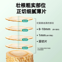 西洋参12-14mm切片100g*1罐含片长白山产非人参中大片长白山西洋参片花旗参大片软支西洋参切片官方旗舰店