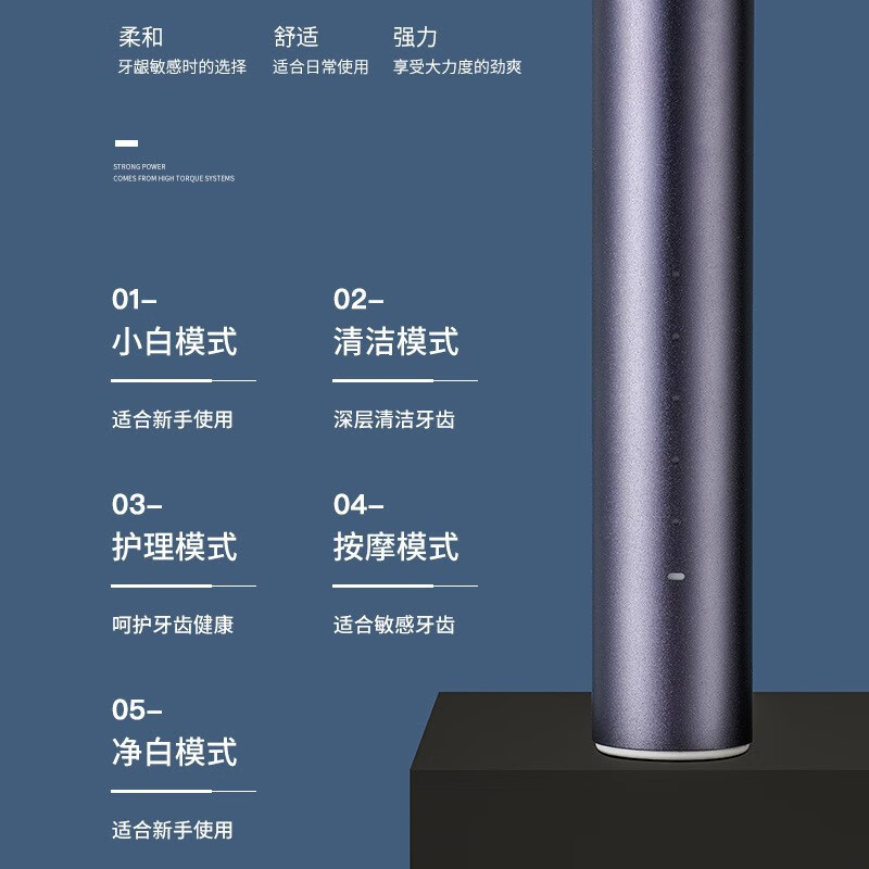 KOOKZZ酷客者溢彩电动牙刷 YS20高清大图
