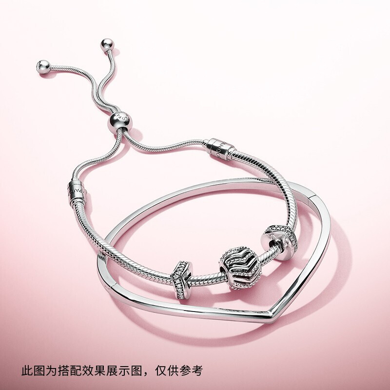 PANDORA潘多拉 925银串饰心愿闪烁925串饰 797808CZ