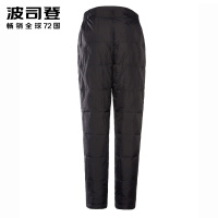 波司登BOSIDENG2018新款羽绒裤男士居家内穿裤子长裤锦纶加厚男保暖冬内恤B80130013