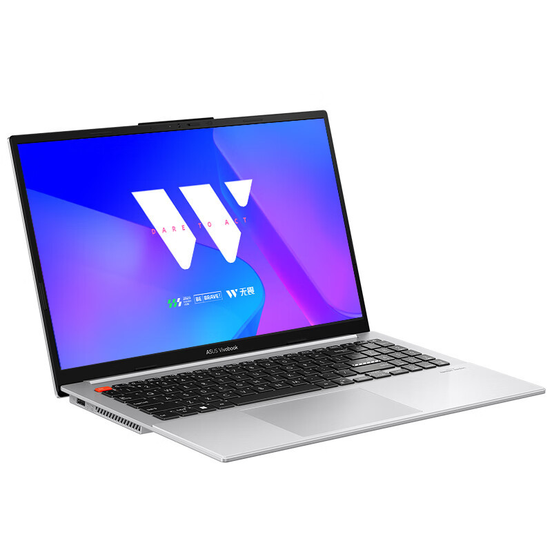 华硕asus无畏15i英特尔酷睿i512500h16g512gboled120hz28k高色域银