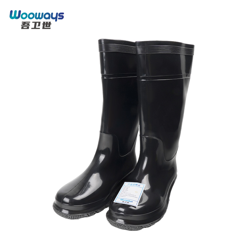 吾卫世 雨鞋 高筒款 双高清大图