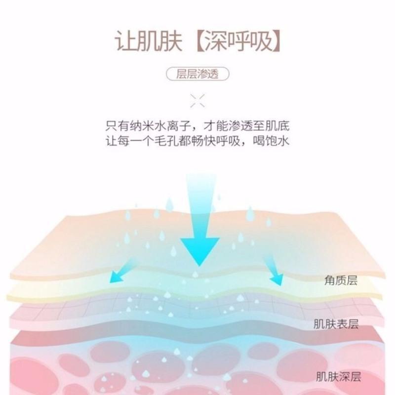 纳米喷雾补水仪蒸脸器加大雾排毒美白家用补水仪喷雾器补水新升级 尊贵白色 热喷蒸脸器(无赠品)