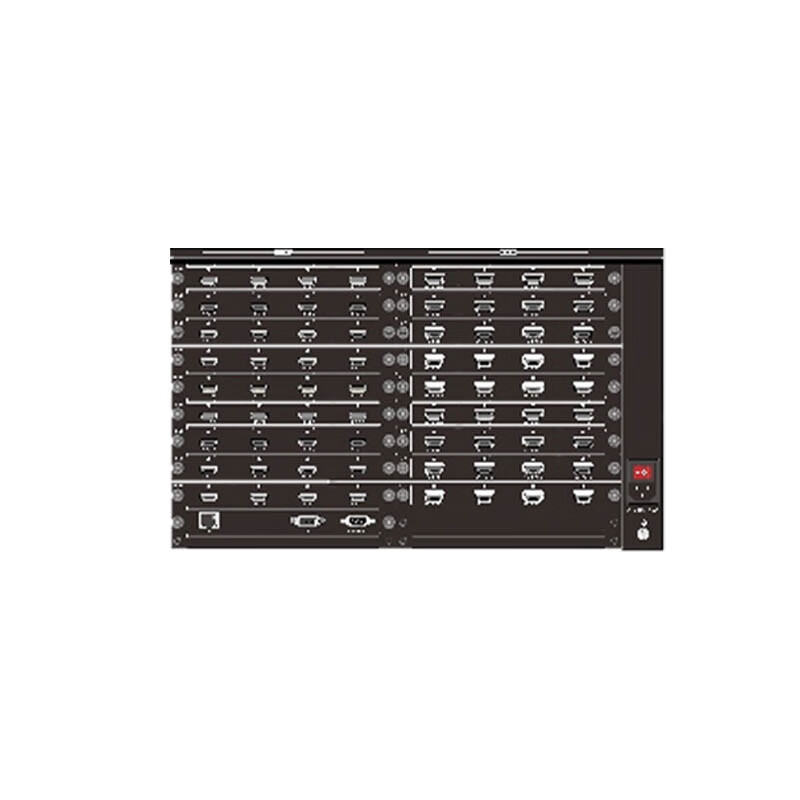 润普Runpu 国产化混合插拔式图像处理拼控32进32出拼控 多种信号格式输入 RP-GPK3232高清大图