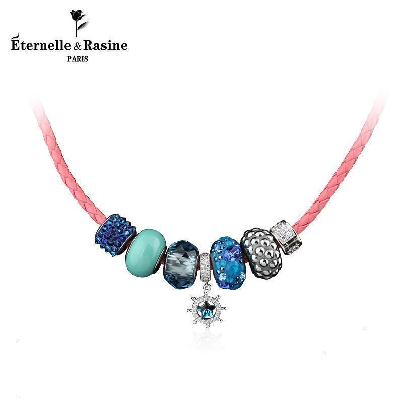 法国eternelle奥地利仿水晶项链diy串珠饰品坠锁骨链七夕礼物视频