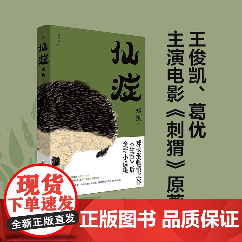 仙症小说 郑执著 葛优王俊凯主演顾长卫导演电影《刺猬》原著小说 顾长卫 中国文学小说作品集现代散文小说正版书
