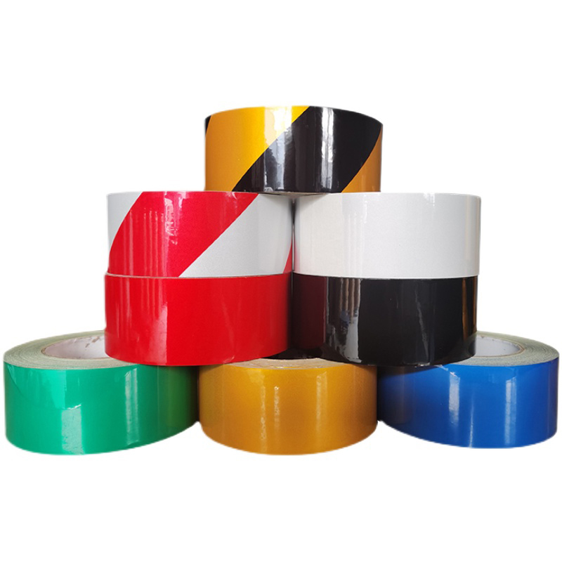 警示胶带反光膜强力反光贴安全标识贴条 10cm*33m*2卷 红色