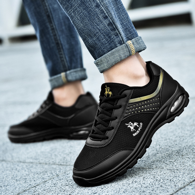 奈客保罗春夏季新款男士休闲鞋跑步鞋运动鞋透气网面鞋潮鞋旅游鞋正品