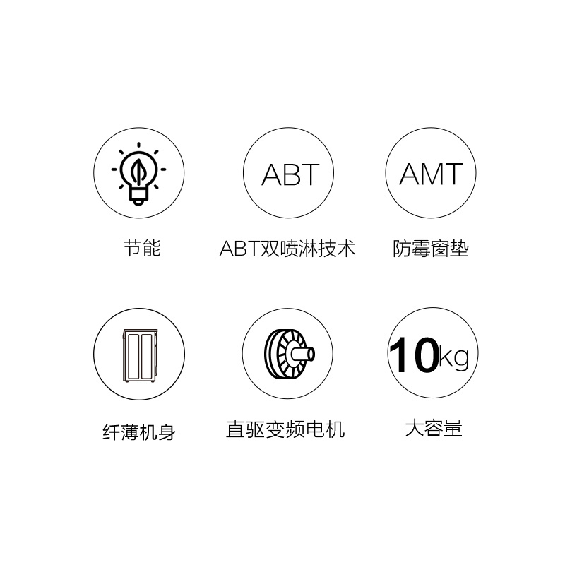 海尔(Haier)10公斤 大容量 全自动滚筒洗衣机 洗干一体 洗烘一体机 智能物联 FAW10HD996LSU1