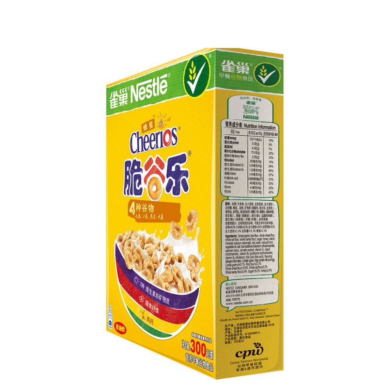 雀巢 谷物早餐 蜂蜜脆谷乐 300g高清大图