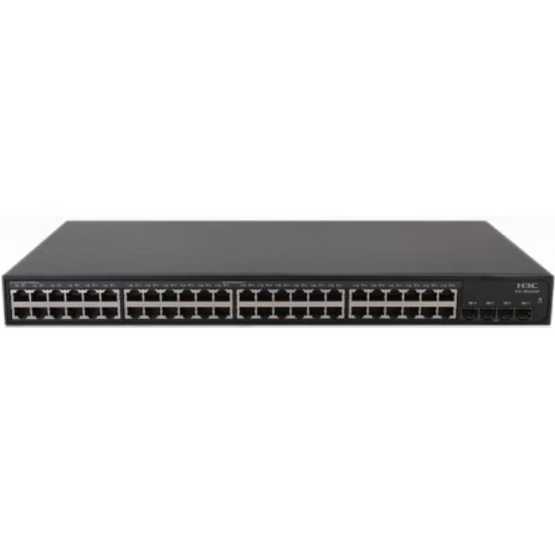 新华三(H3C)MS4048P 企业级网络交换机 48口全千兆监控安防专用交换机2千兆光口上行