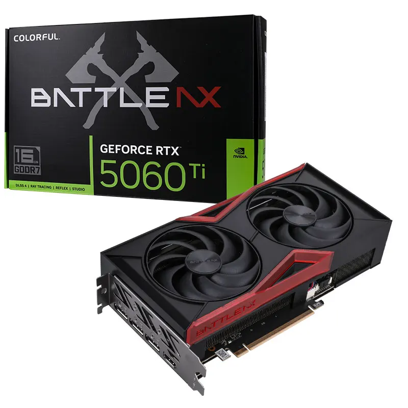 七彩虹战斧GeForce RTX 5060 Ti DUO 16GB游戏独立显卡