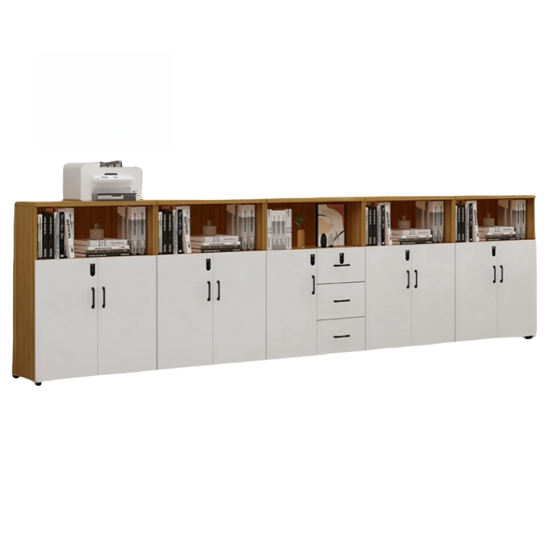 蕃蒂书柜九门三抽台高清大图