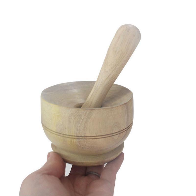 胡椒压子研磨器木制抖辣椒擂钵碗老式捣蒜器捣碎器擀面杖厨具家用