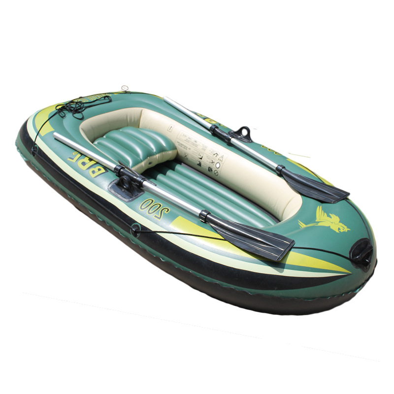 充气船橡皮艇加厚钓鱼船4人船至尊款