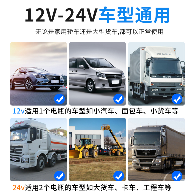 车载大货车24v12v强力制冷降温汽车用usb风扇
