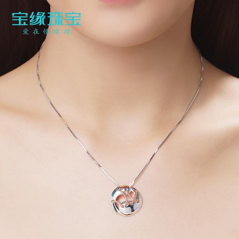 [缠绵坠]手工银饰925银坠 素雅项链坠 气质时尚银饰品送女朋友七夕情人节礼物