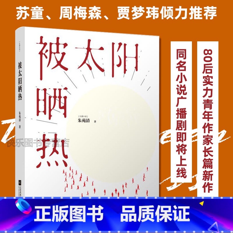 【正版】 被太阳晒热 朱苑清著 青春文学小说作品 中国现当代文学人生哲学书籍 现实主义文学小说 现代成功励志书
