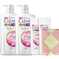 清扬去屑洗发水露乳750mlx2去屑止痒控油正品家庭装洗头膏多效水润养护型