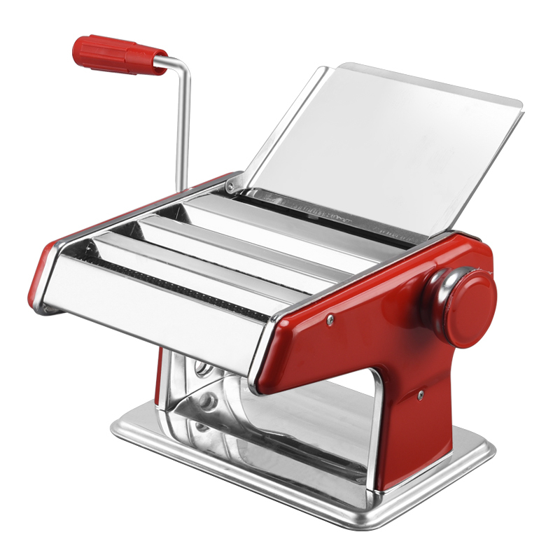 家用面条机纳丽雅小型多功能压面机手动不锈钢饺子馄饨皮擀面机新款