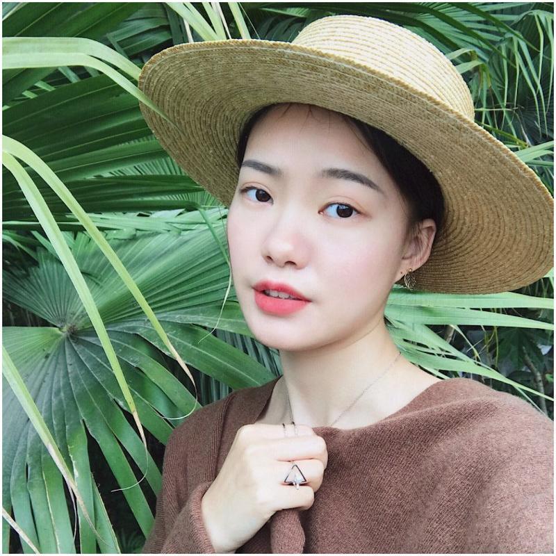 日韩国气质简约个性小清新金色树叶小叶子耳钉耳环女款耳饰品R4195233送女朋友七夕情人节礼物