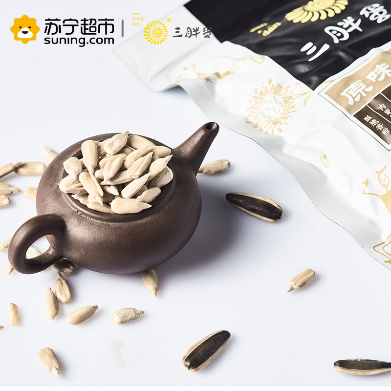 三胖蛋原味瓜子休闲零食坚果炒货90g袋装