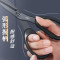 得力(deli)175mm人机造型剪刀 黑色防锈处理 办公用品 蓝77790