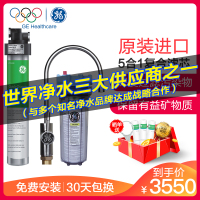 [美国进口]美国通用(GE)净水器CTO1500 厨下式家用直饮净水机 进口主滤芯 抖音同款净水器 还原阿尔卑斯山泉水