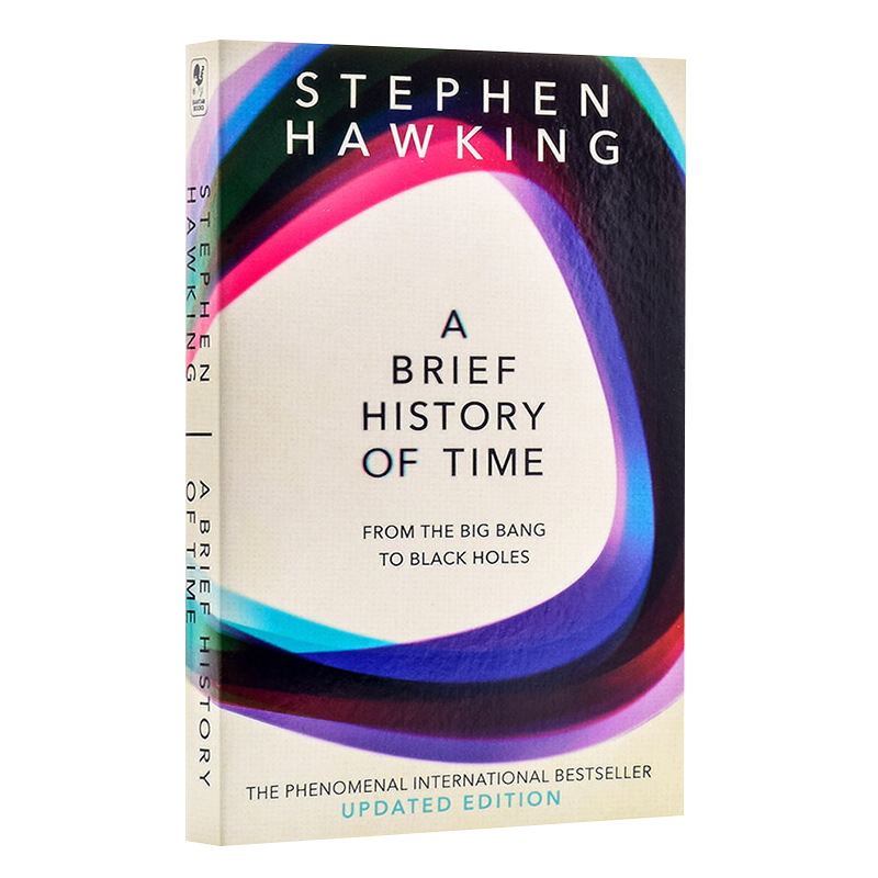 [正版]时间简史 从大爆炸到黑洞 英文原版 A Brief History of Time 霍金 宇宙知识 自然科学高清大图