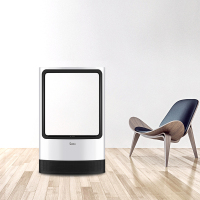 美的(Midea)取暖器双循环送暖 24小时预约定时 家用节能防水电暖器HFY20X
