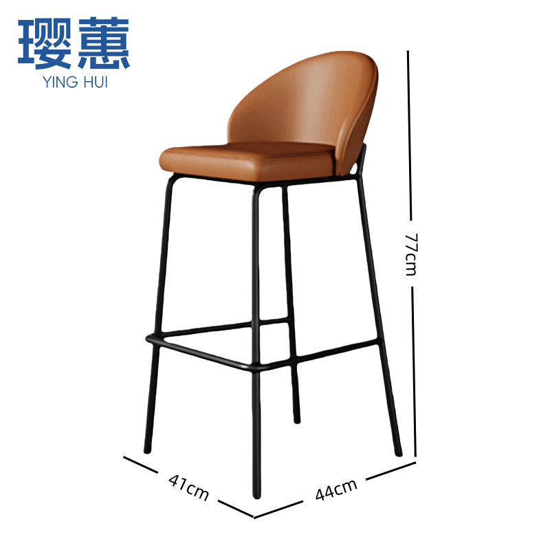 璎蕙 吧台椅41*44*77cm 把高清大图