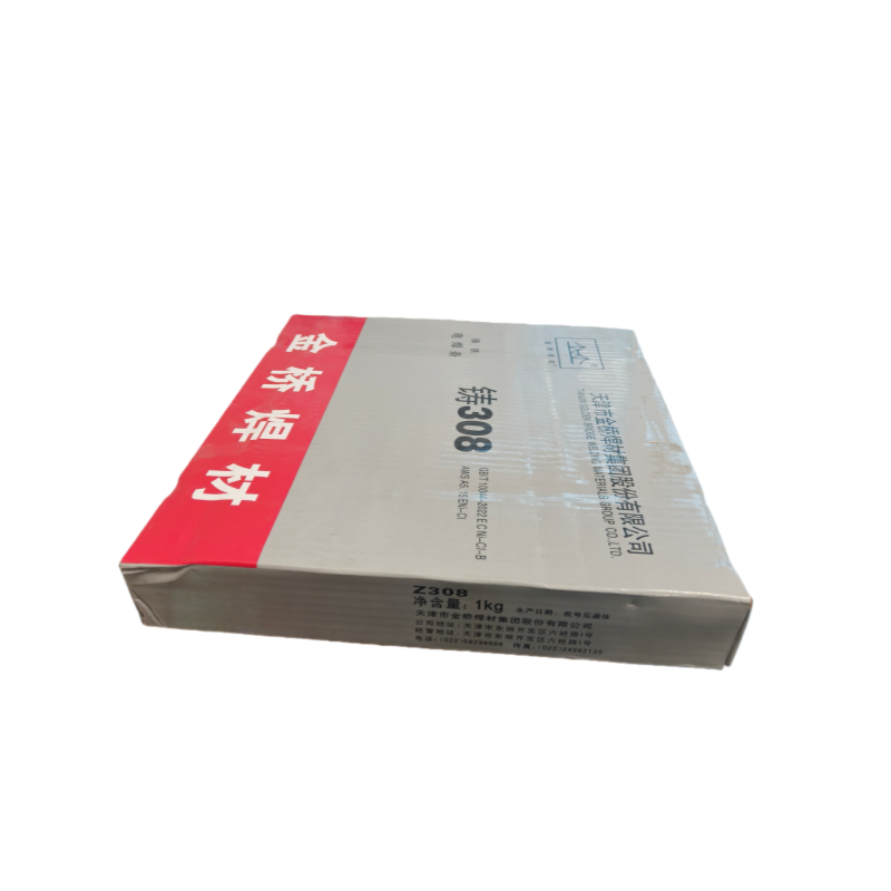 金桥焊材 铸铁电焊条1KG Z308-3.2mm 千克高清大图