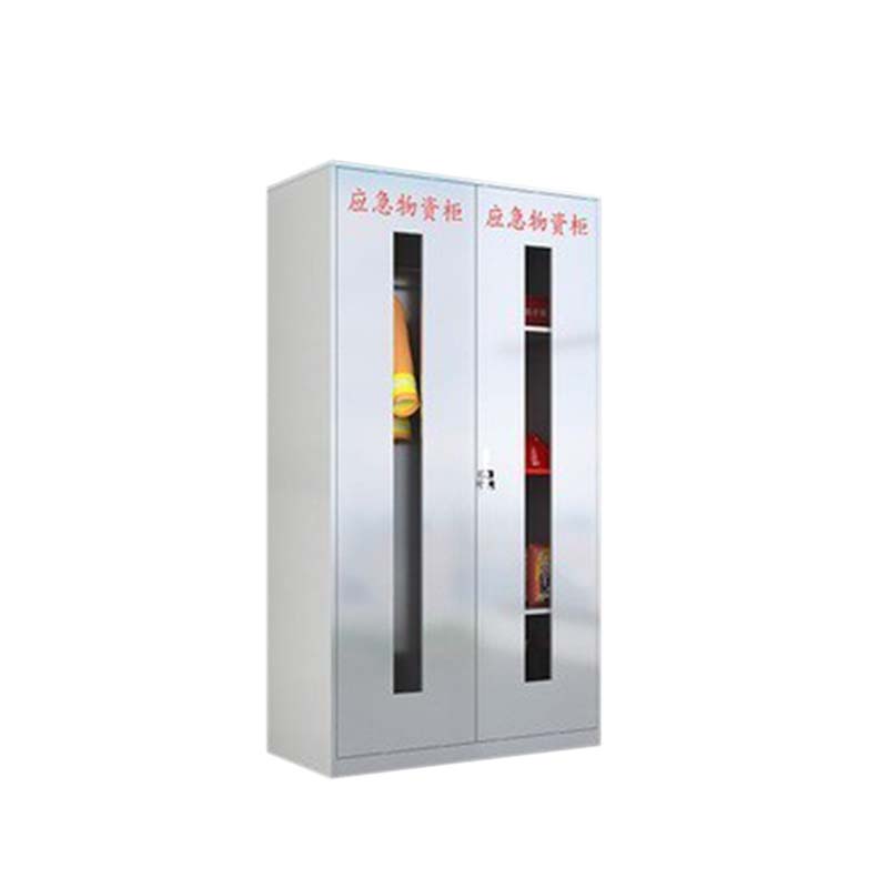 正斌304不锈钢柜消防救援器材箱防护用品柜室外微型消防站高1800*宽1000*深500(加厚201材质)不含器材高清大图