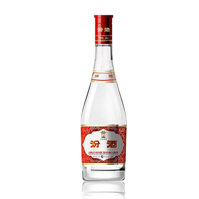 汾酒红盖波汾42度 475mL*3瓶 光瓶口粮 自饮小酌高清大图