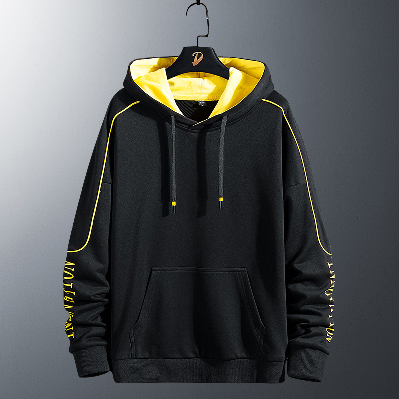 newlake卫衣男连帽秋冬季加绒上衣厚胖子加肥加大肥佬宽松大码外套200