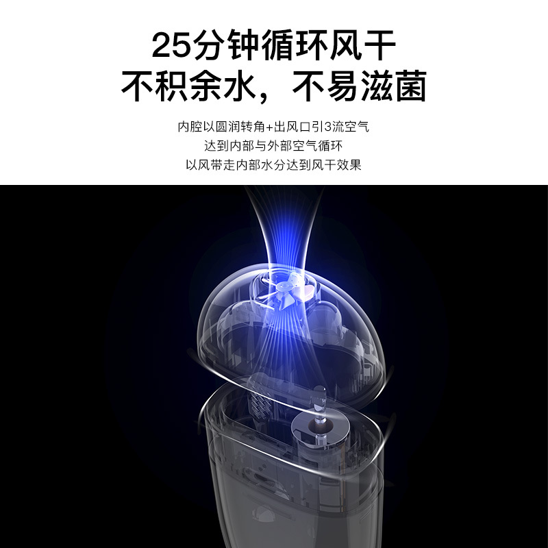 三维猫胶囊电动牙刷便携充电式烘干杀菌成人儿童男女声波震动牙刷情侣学生