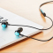 AKG/爱科技 Y100 WIRELESS无线蓝牙颈挂耳机磁吸入耳式耳机 跑步运动型耳机 松石绿